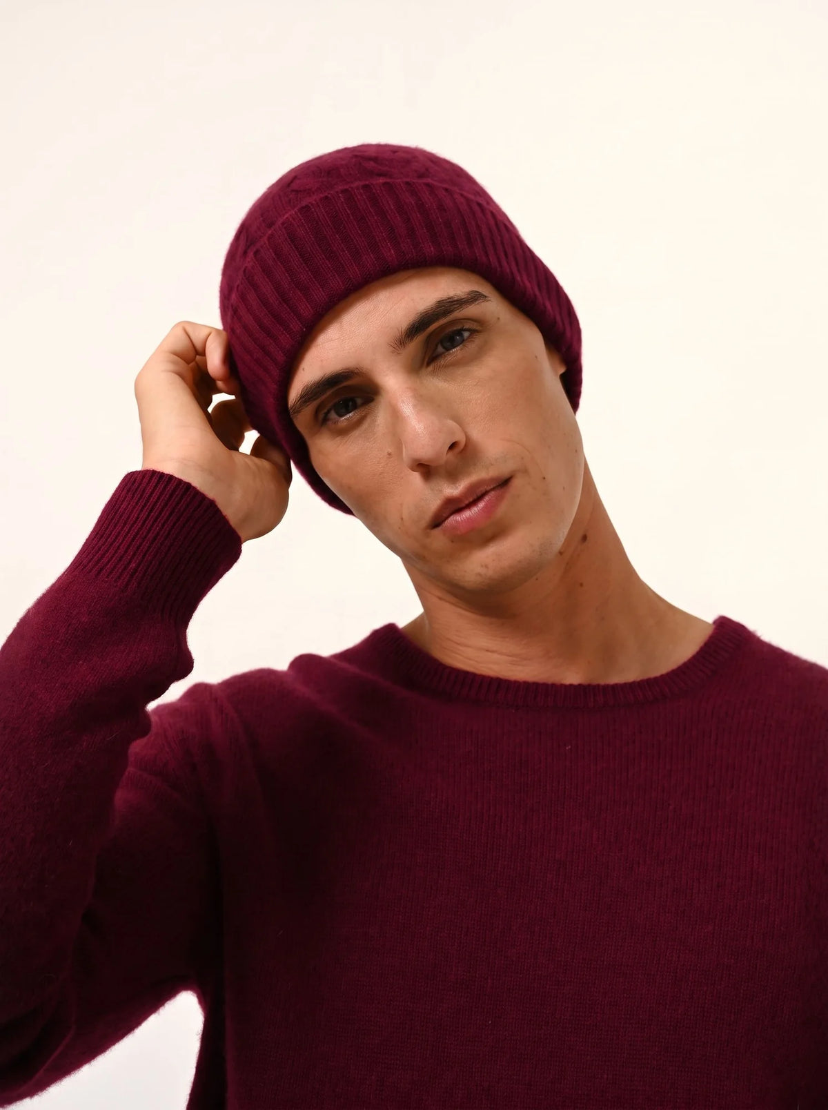 CLEO Bonnet 4 Fils Bordeaux