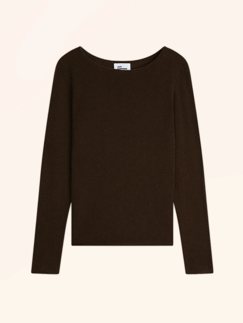 GRACE Pull Col Bateau Choco