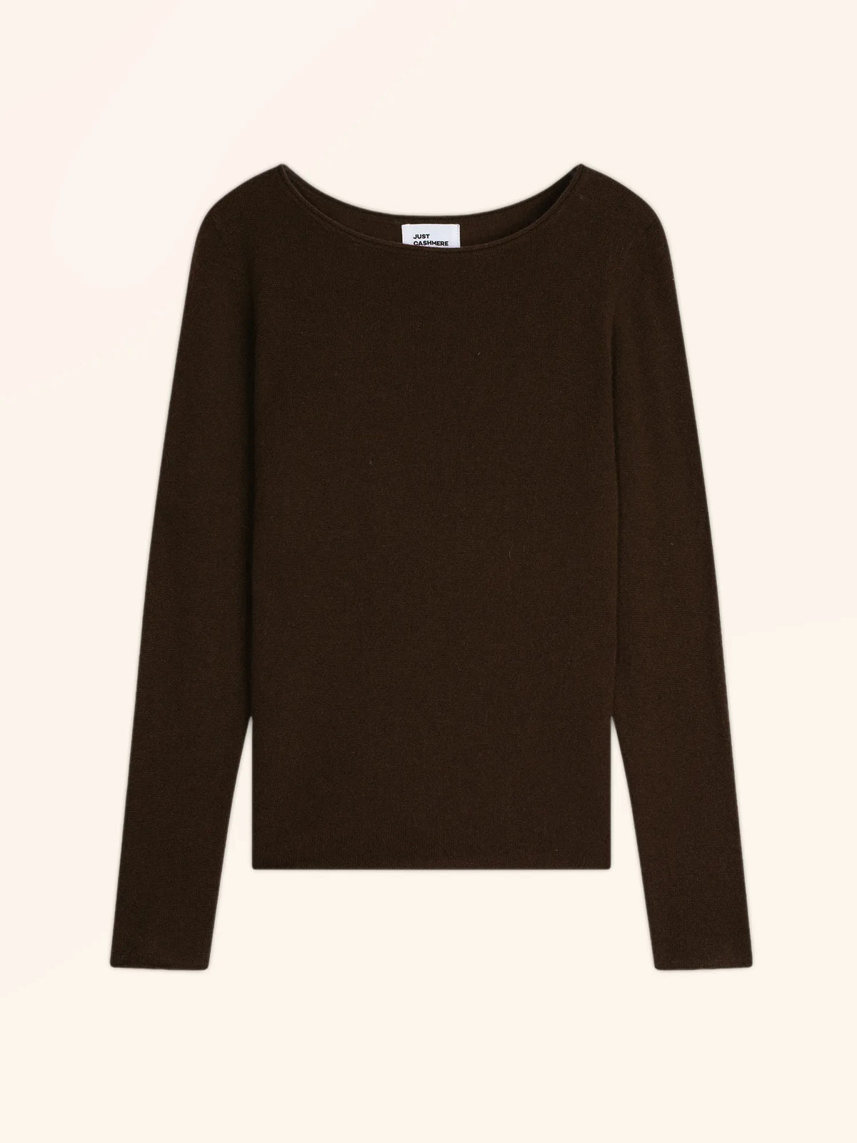 GRACE Pull Col Bateau Choco