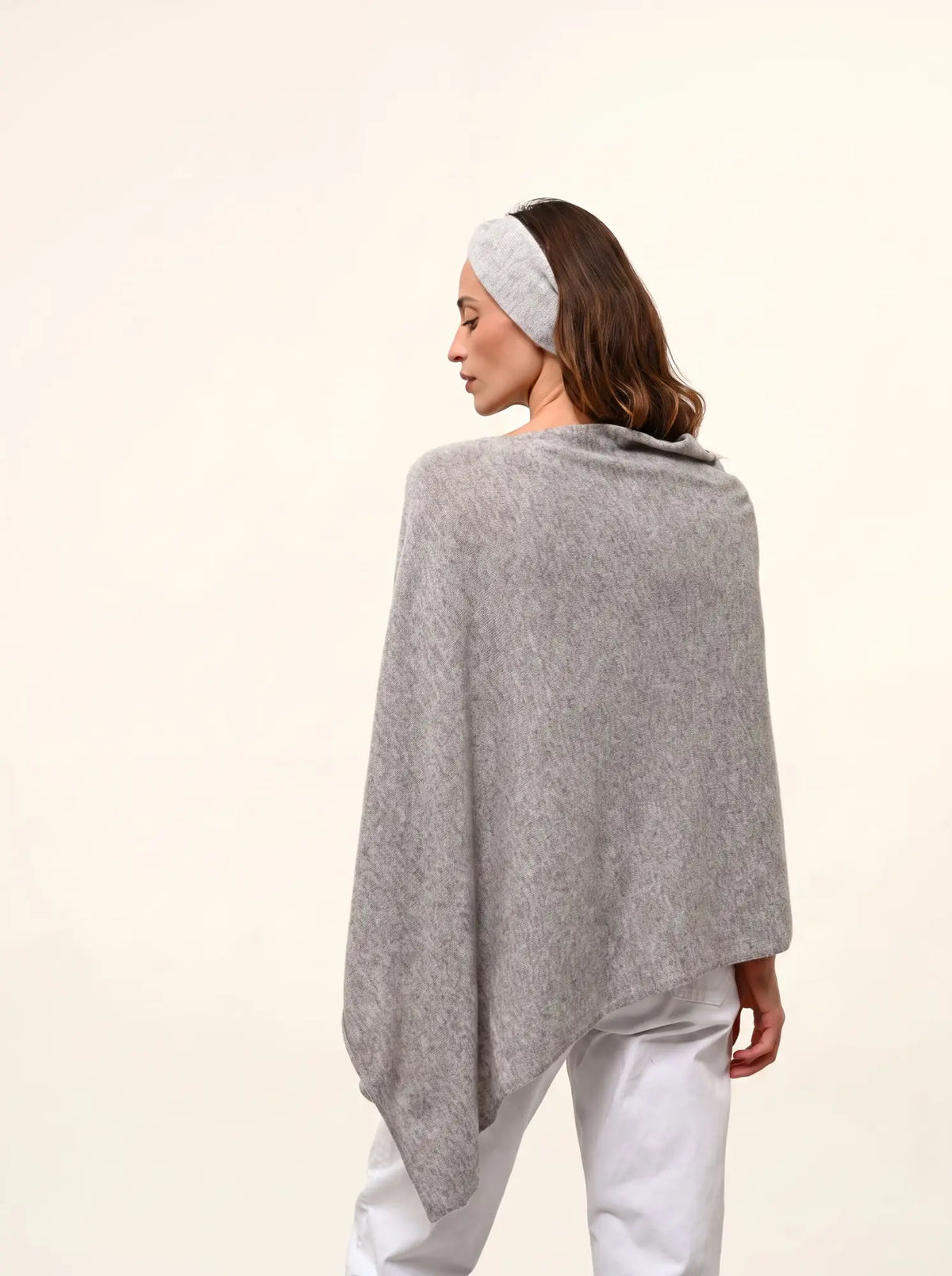 NAMAD Bandeau 4 Fils Gris Clair Chiné
