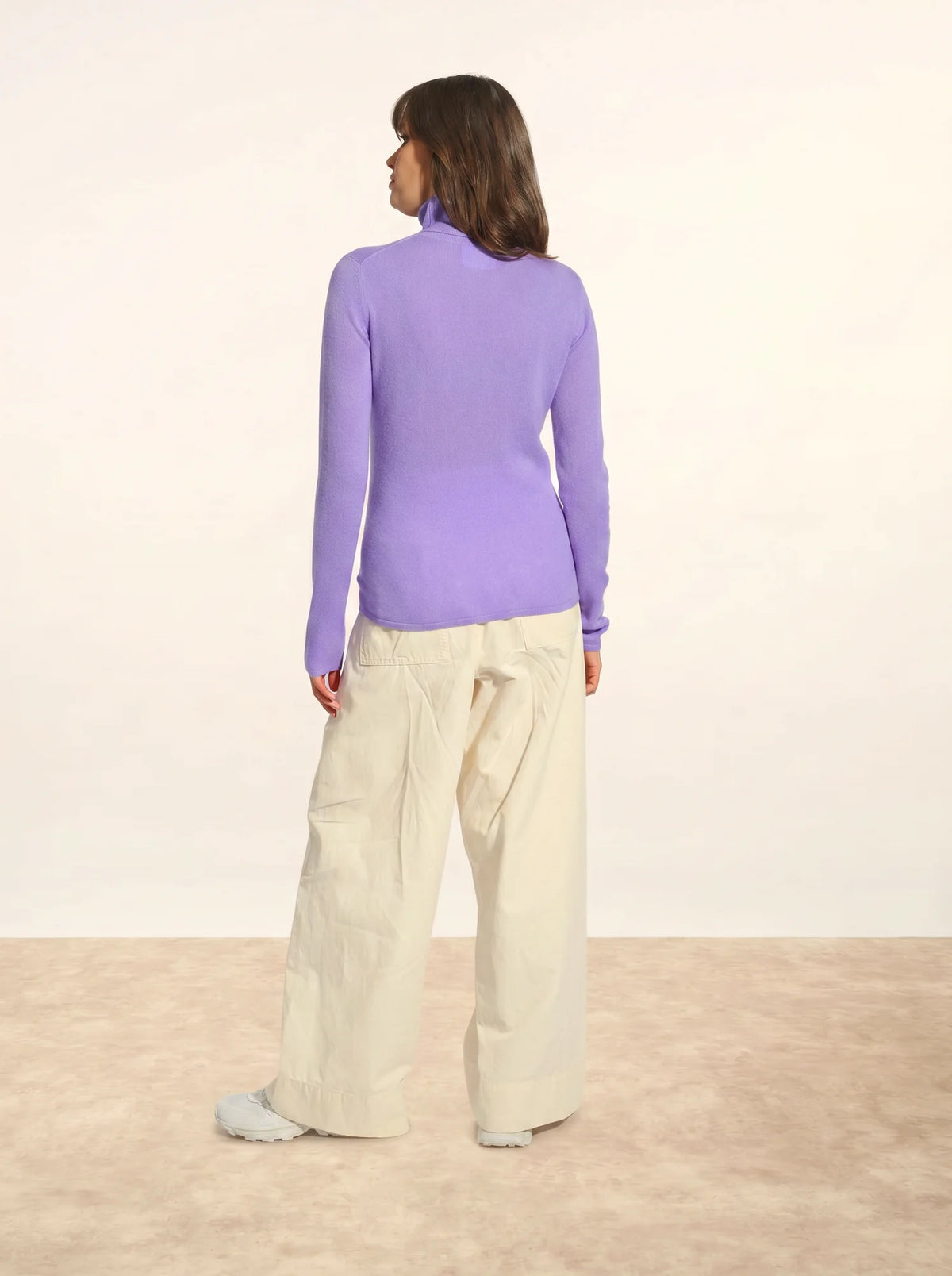AVA Sweater Turtleneck Lavender