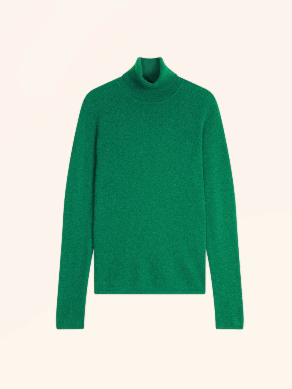 AVA Pull Col Roulé Menthe