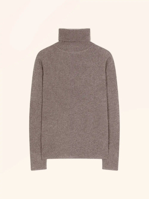 AVA Pullover Rollkragen Caribou meliert