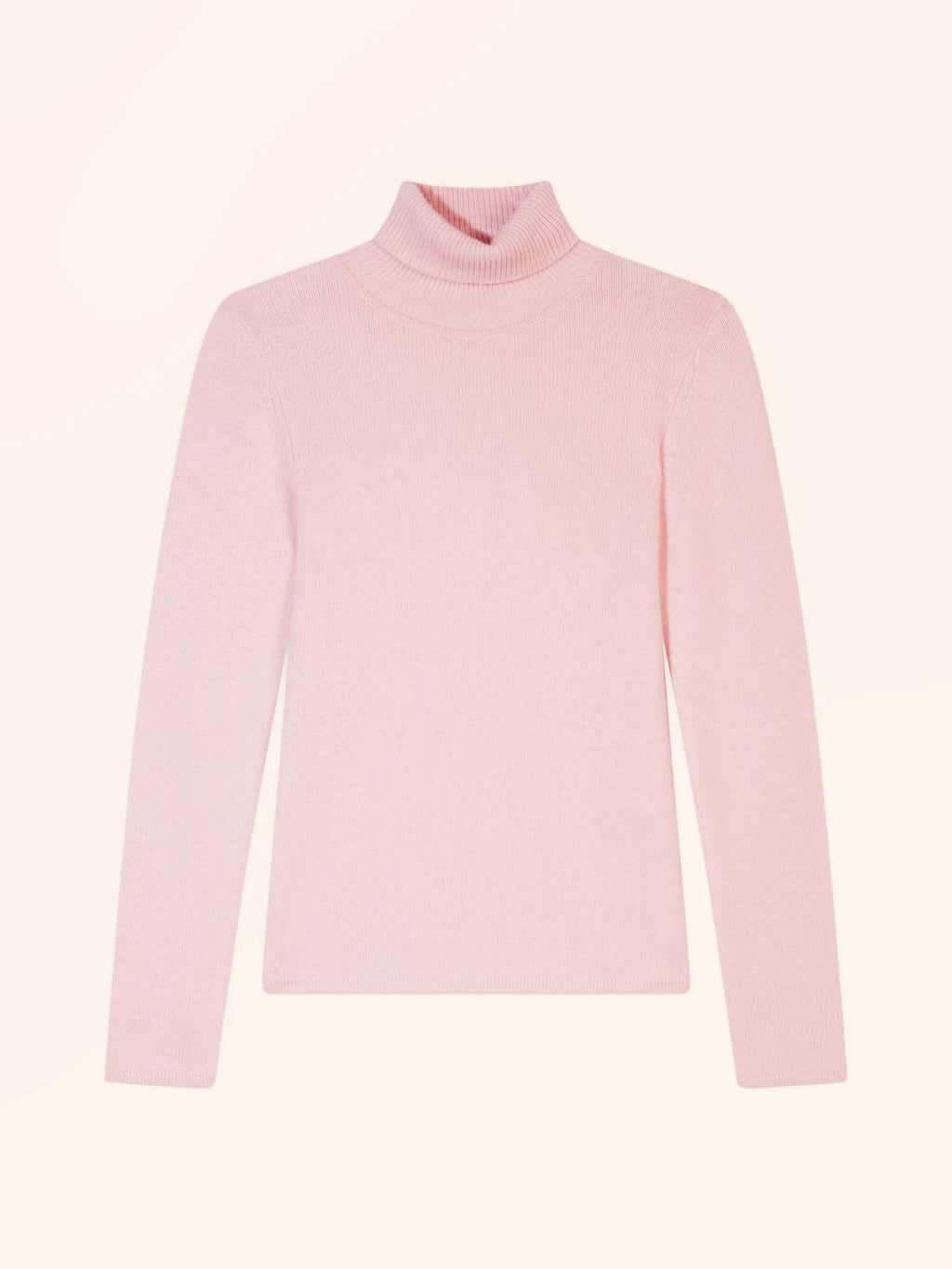 MATT Sweater Turtleneck 4 Ply Powder Pink