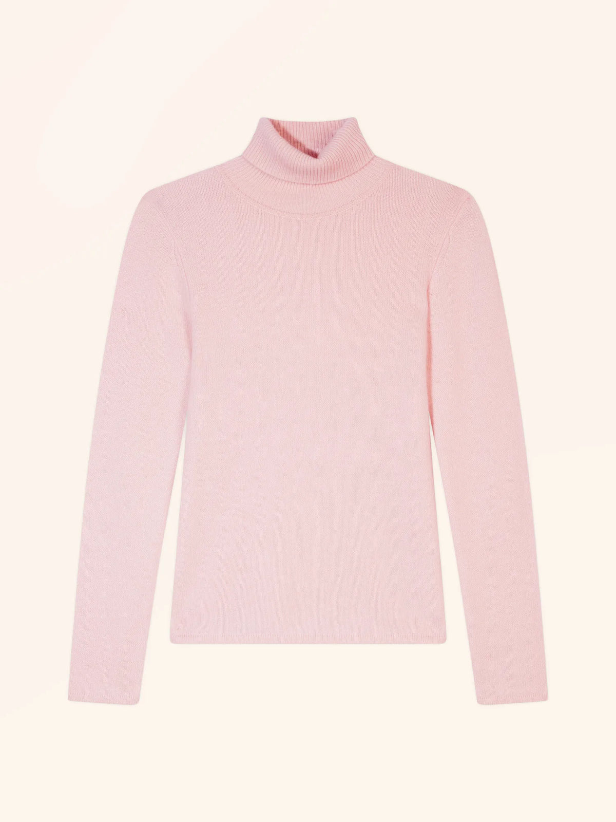MATT Sweater Turtleneck 4 Ply Powder Pink