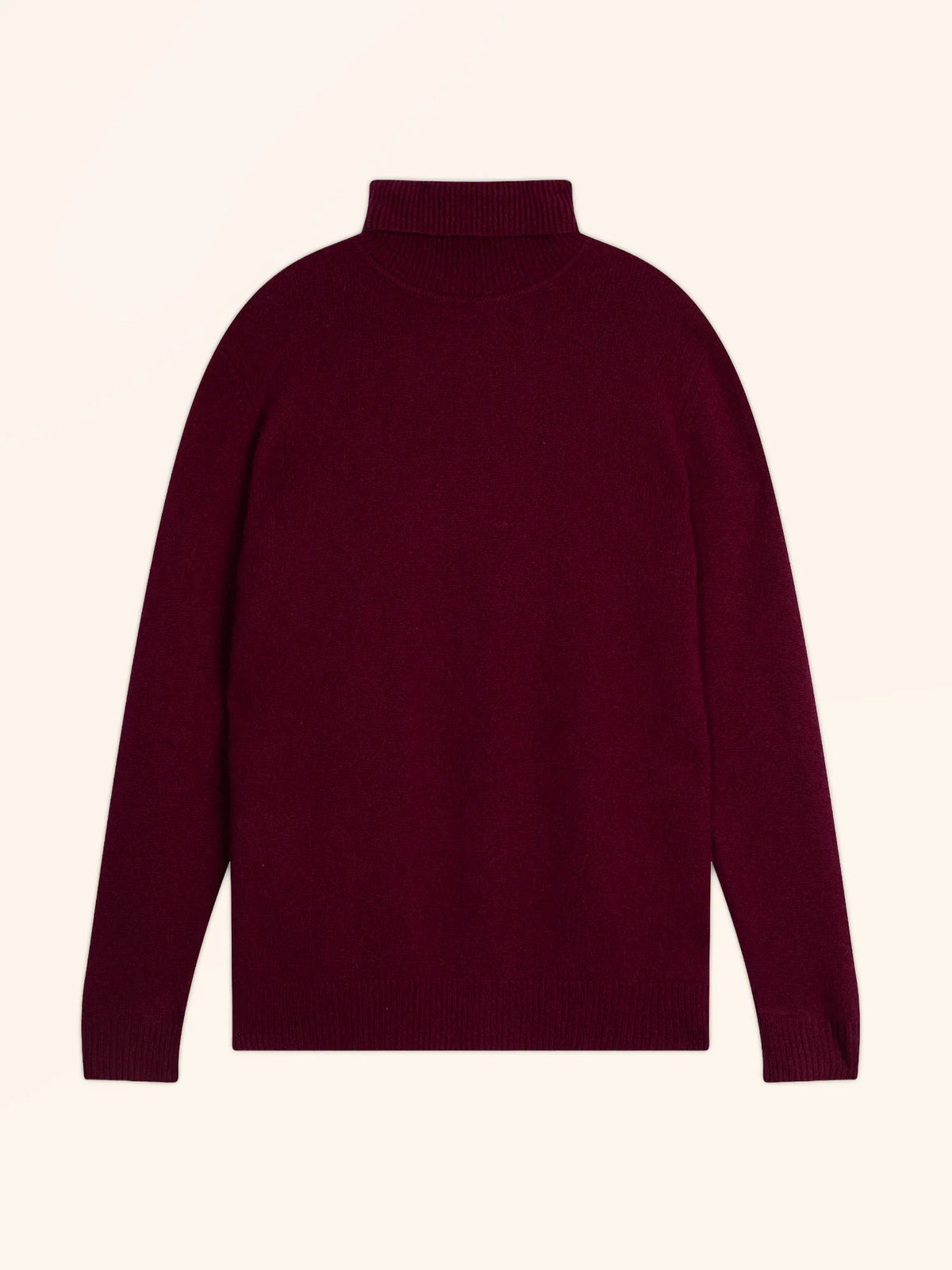 SACHA Pullover Rollkragen 4-fädig Bordeaux