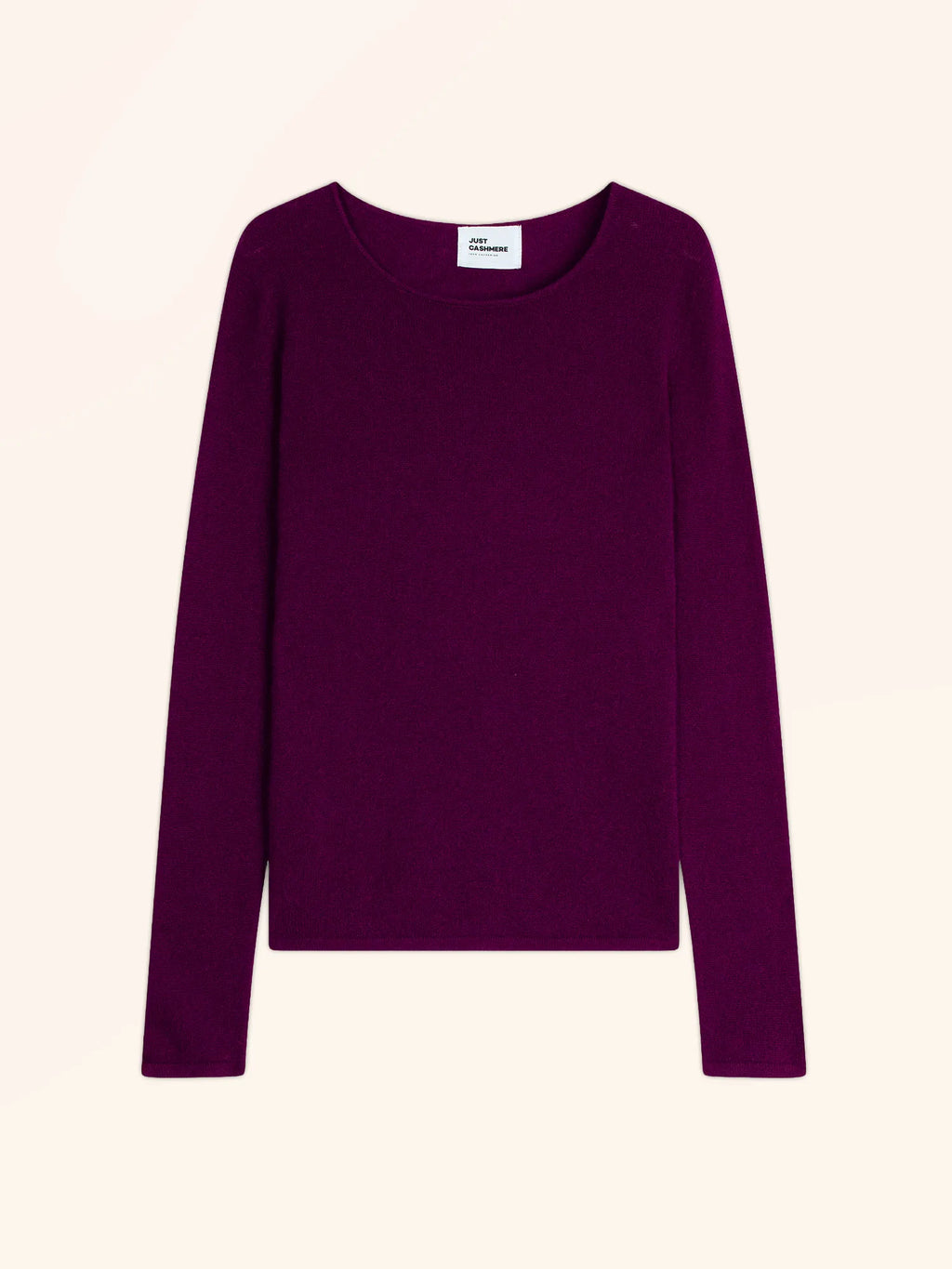 VIVIAN Sweater Crew Neck Plum
