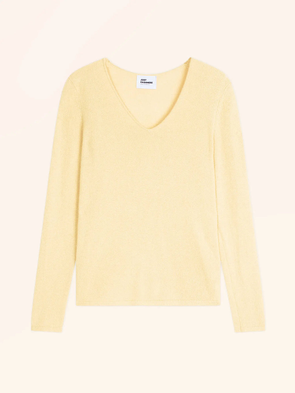 JOAN Pull Col V Limonade