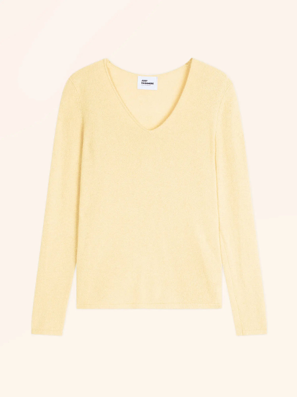 JOAN Pull Col V Limonade
