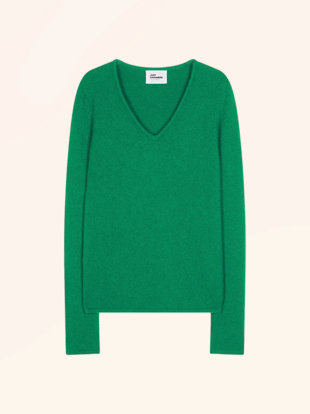 ABBY Pull Col V 4 Fils Menthe