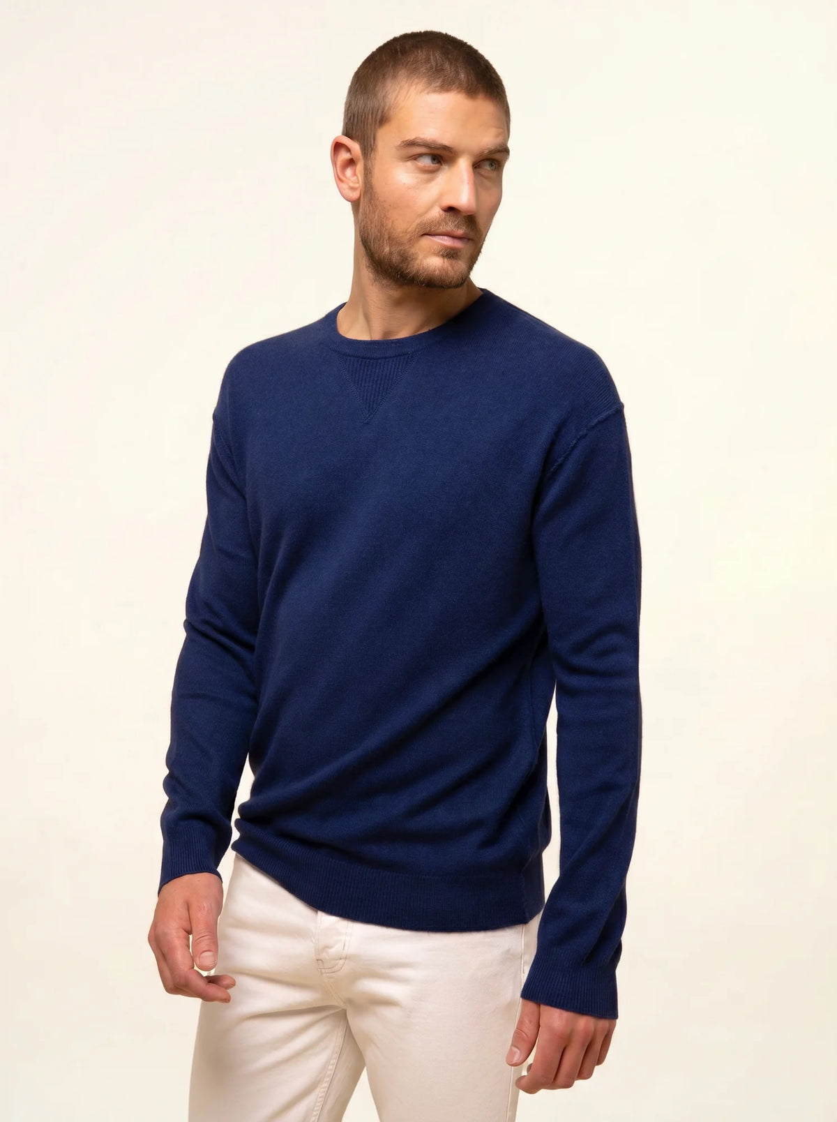 NOE Pull Col Rond Minuit