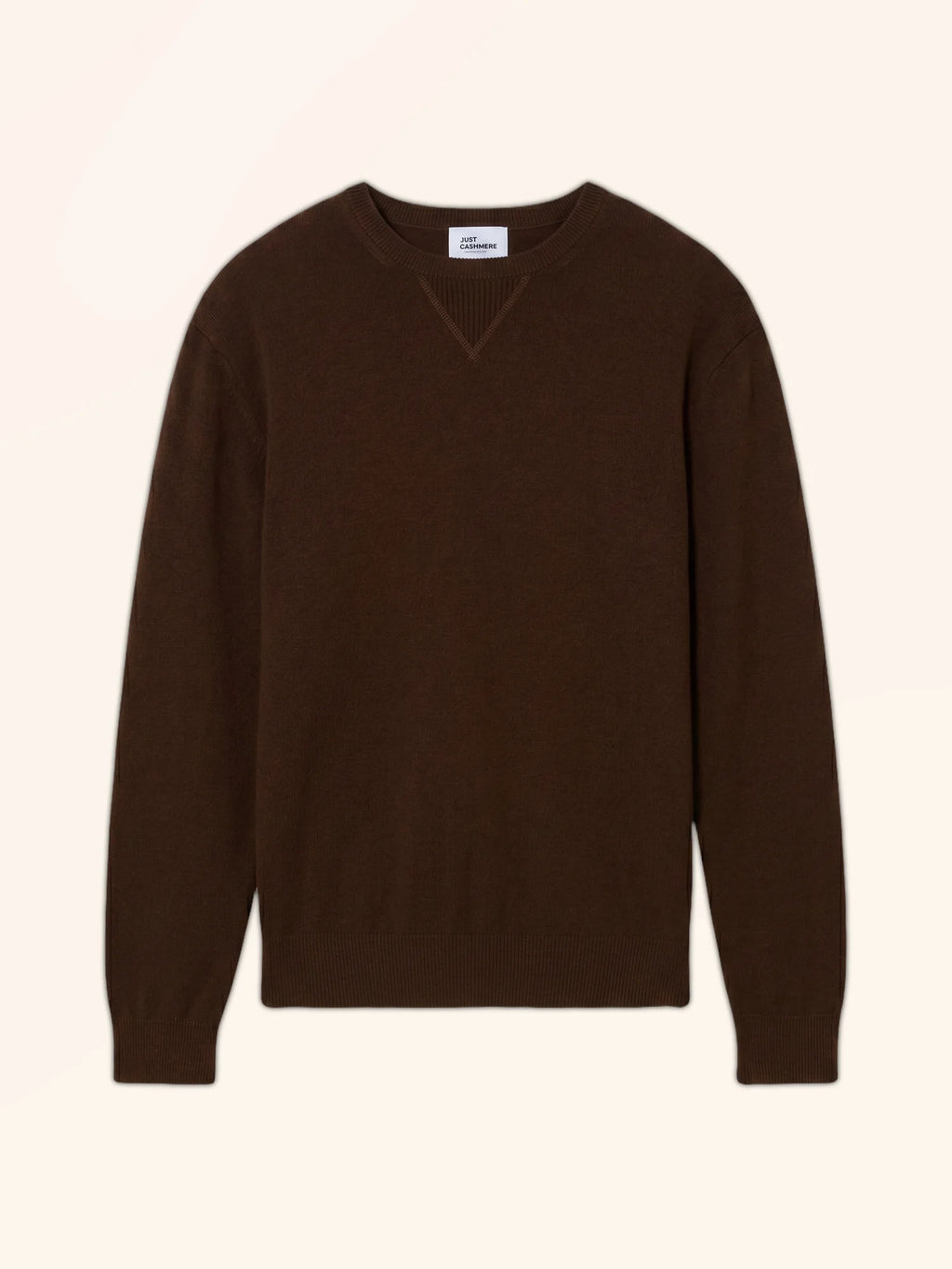NOE Pull Col Rond Café