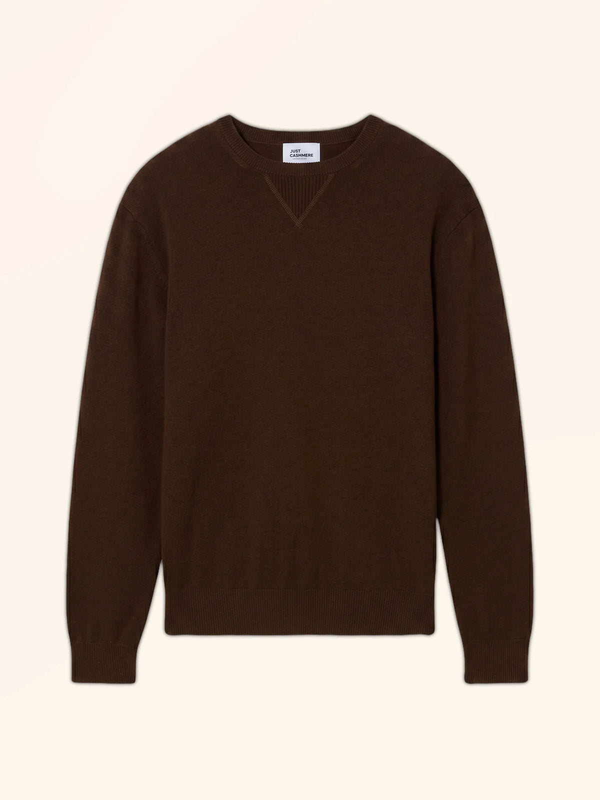 NOE Pull Col Rond Café