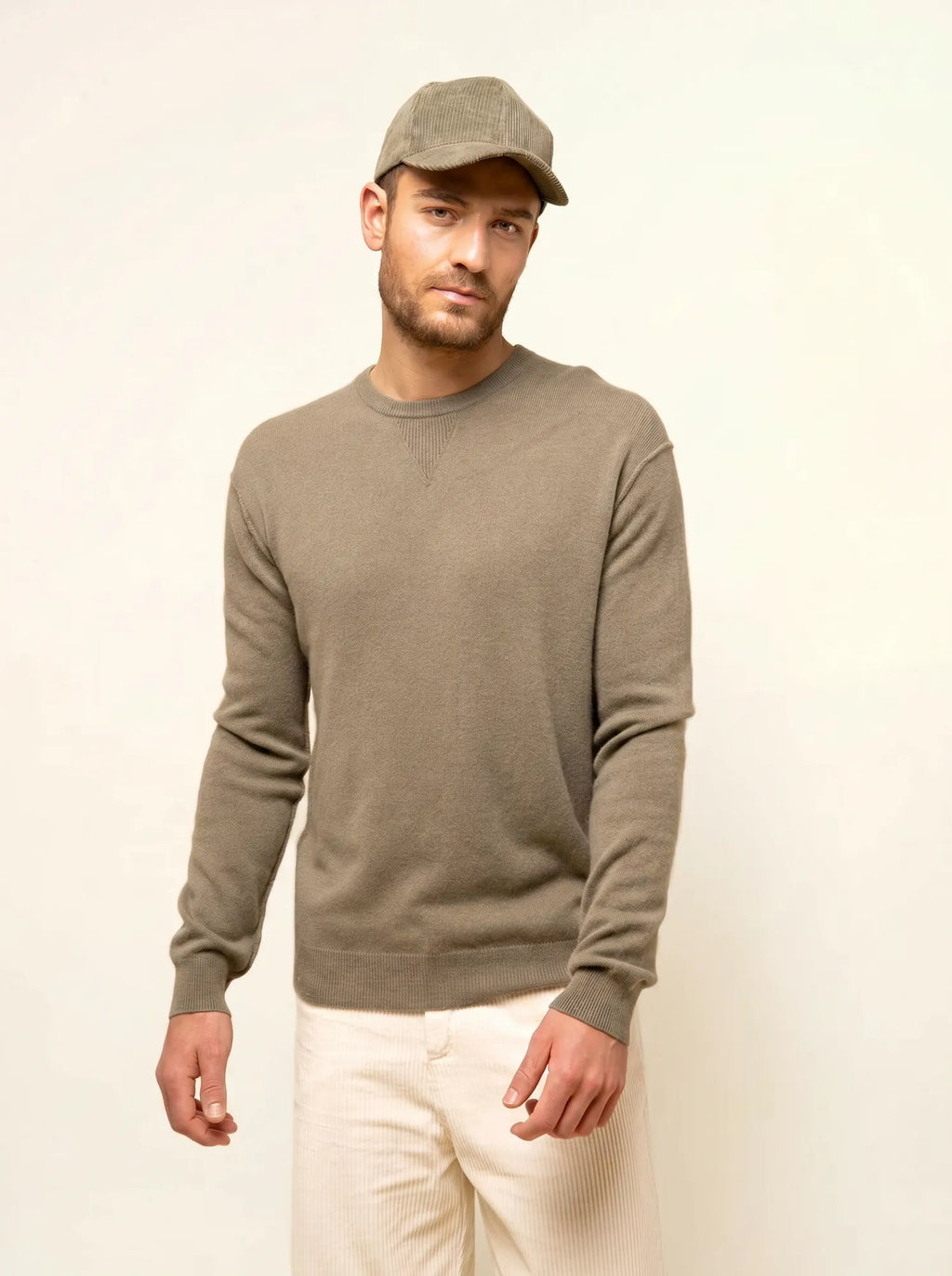 NOE Sweater Crew Neck Army Green