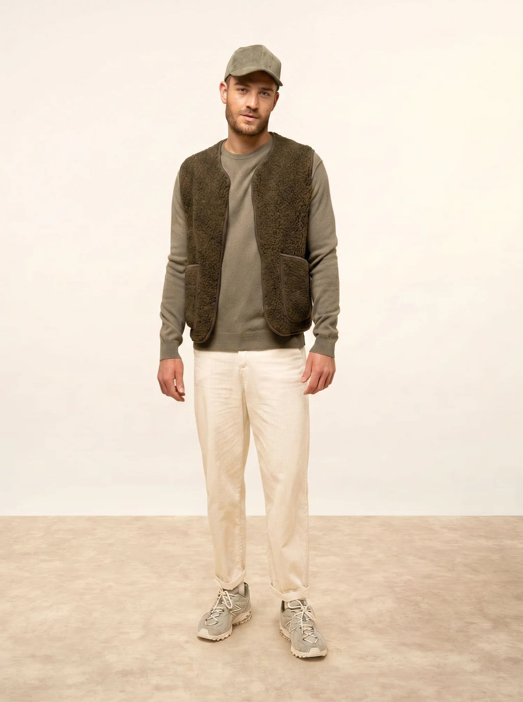 NOE Sweater Crew Neck Army Green