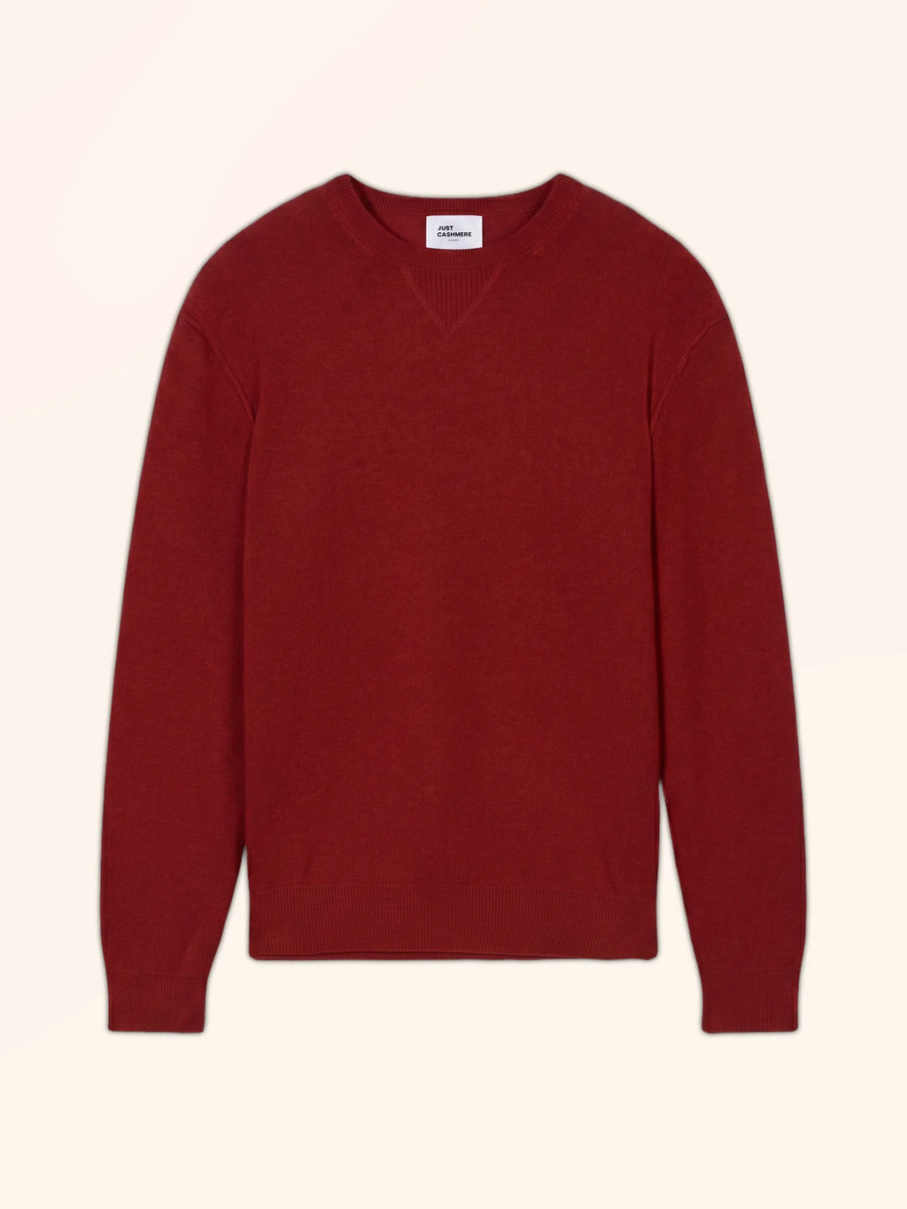 NOE Pull Col Rond Rubis