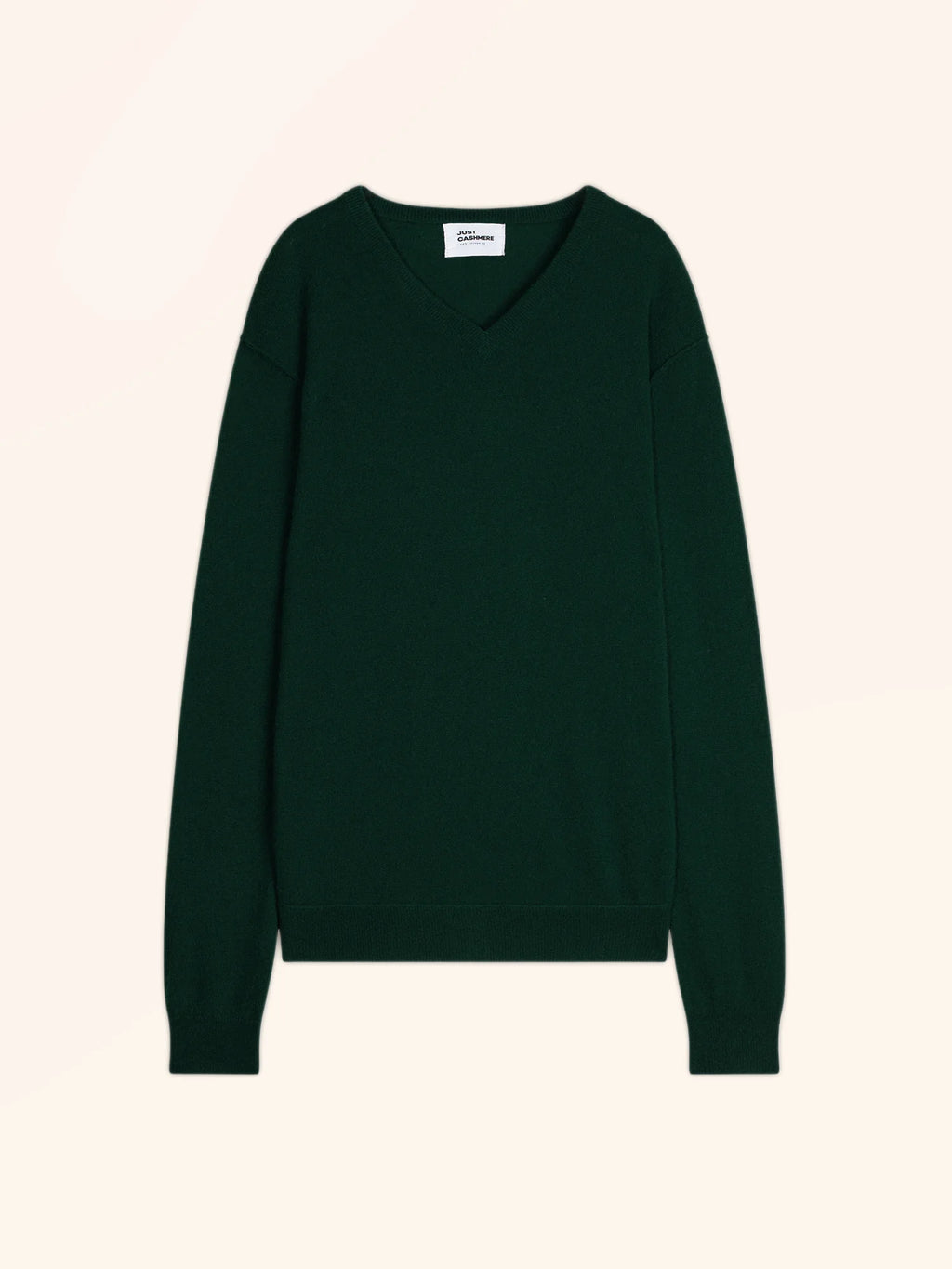 TOM Pullover V-Ausschnitt Zypressengrün