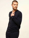 TOM Pullover V-Ausschnitt Kaviar