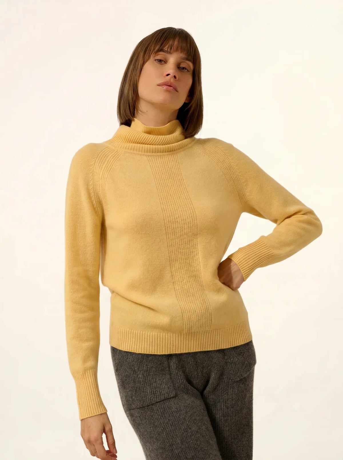 LILLY Sweater Turtleneck Vanilla