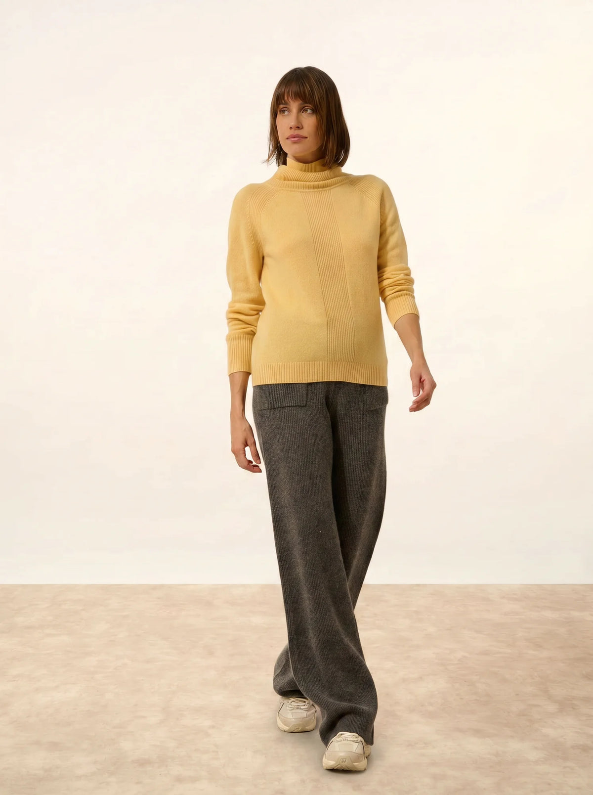 LILLY Sweater Turtleneck Vanilla