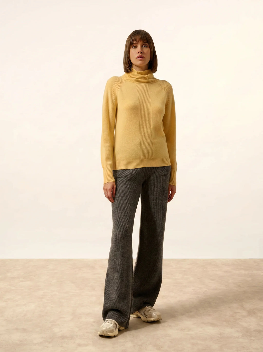 LILLY Sweater Turtleneck Vanilla