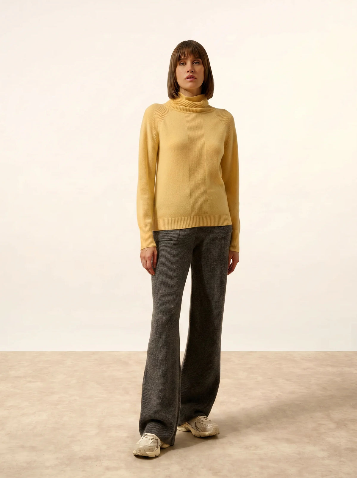 LILLY Sweater Turtleneck Vanilla