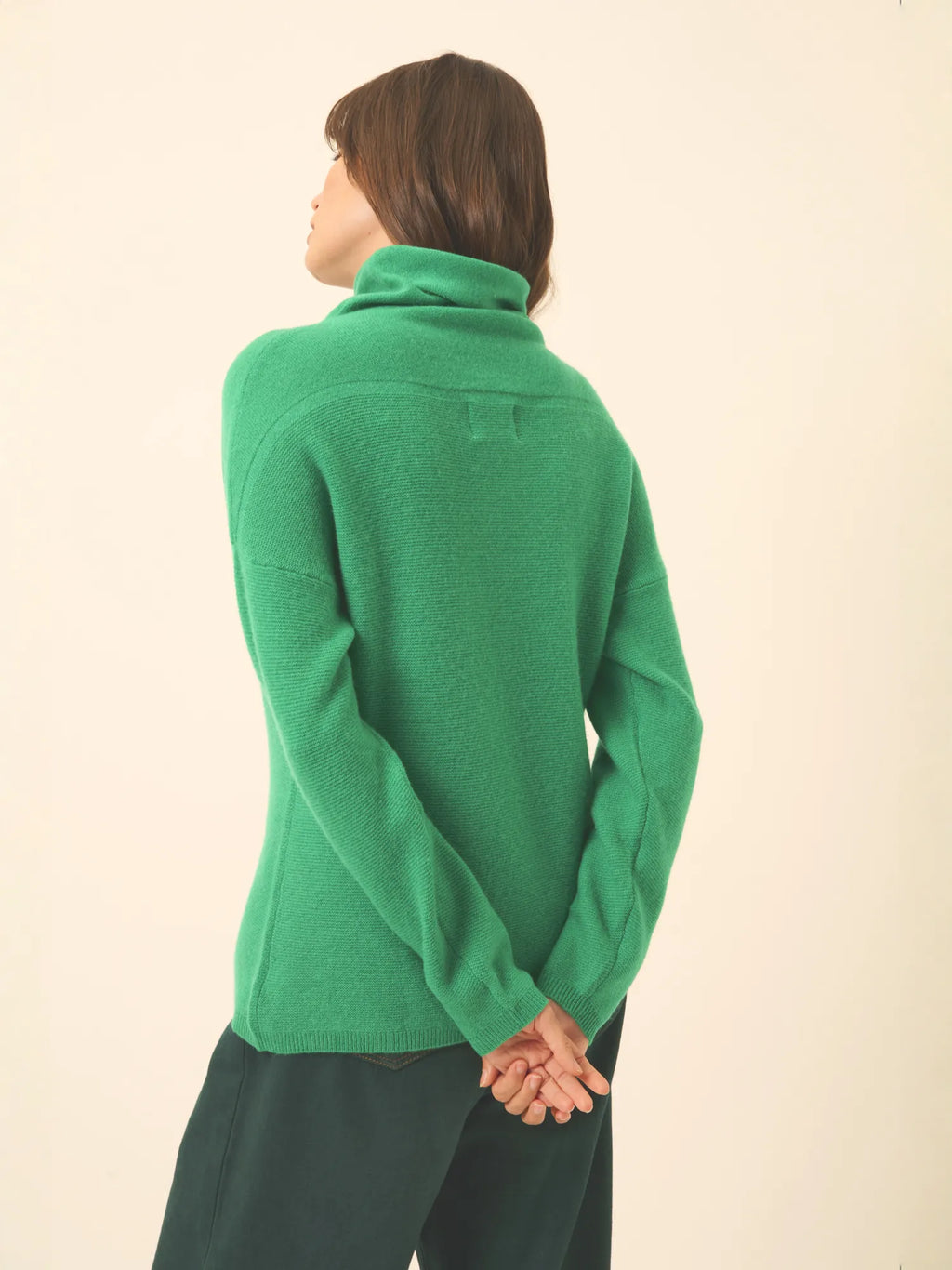 BLANTYRE Pull Col Roulé Menthe