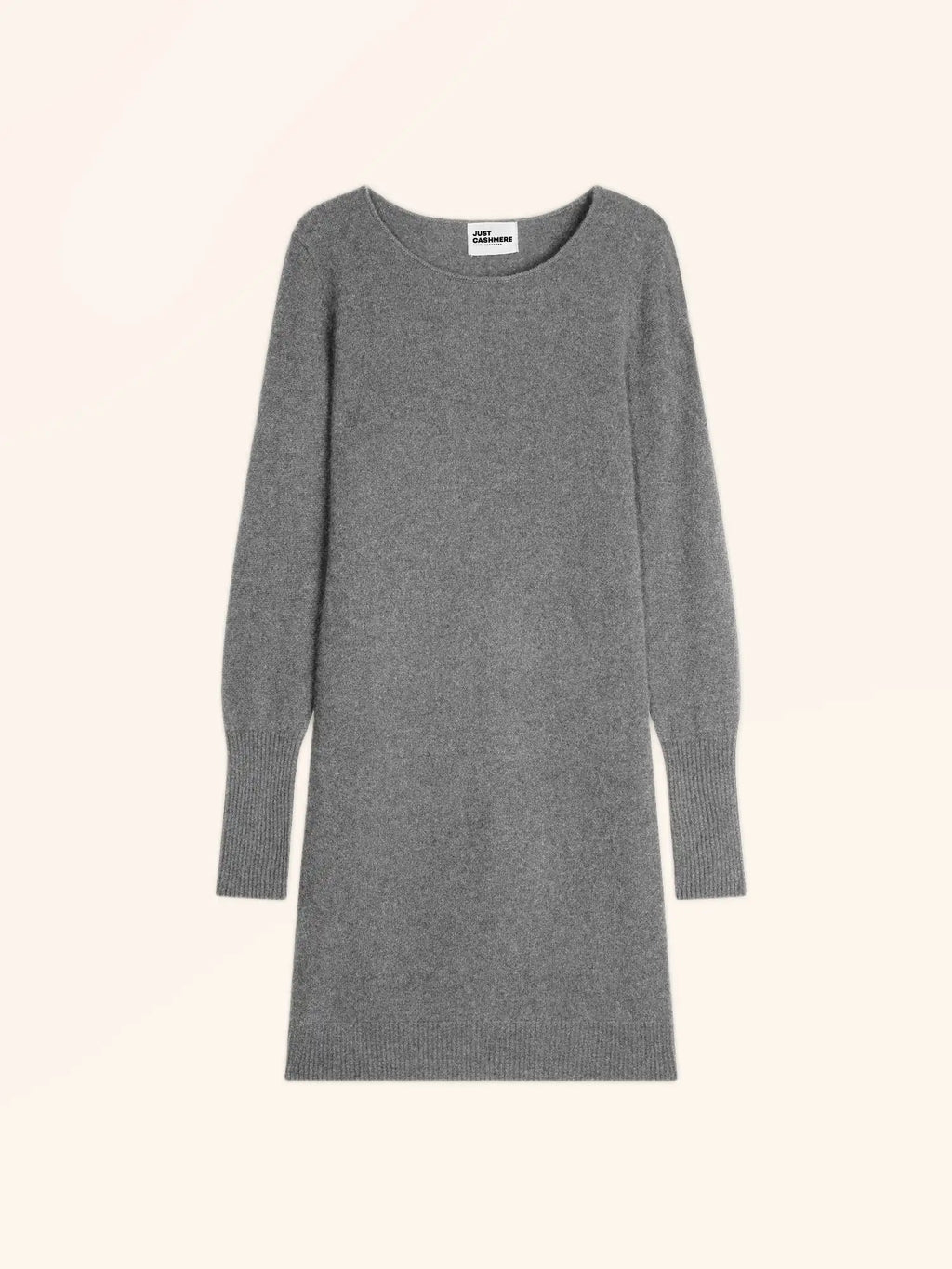 SUSAN Dress Crew Neck Heather Flannel