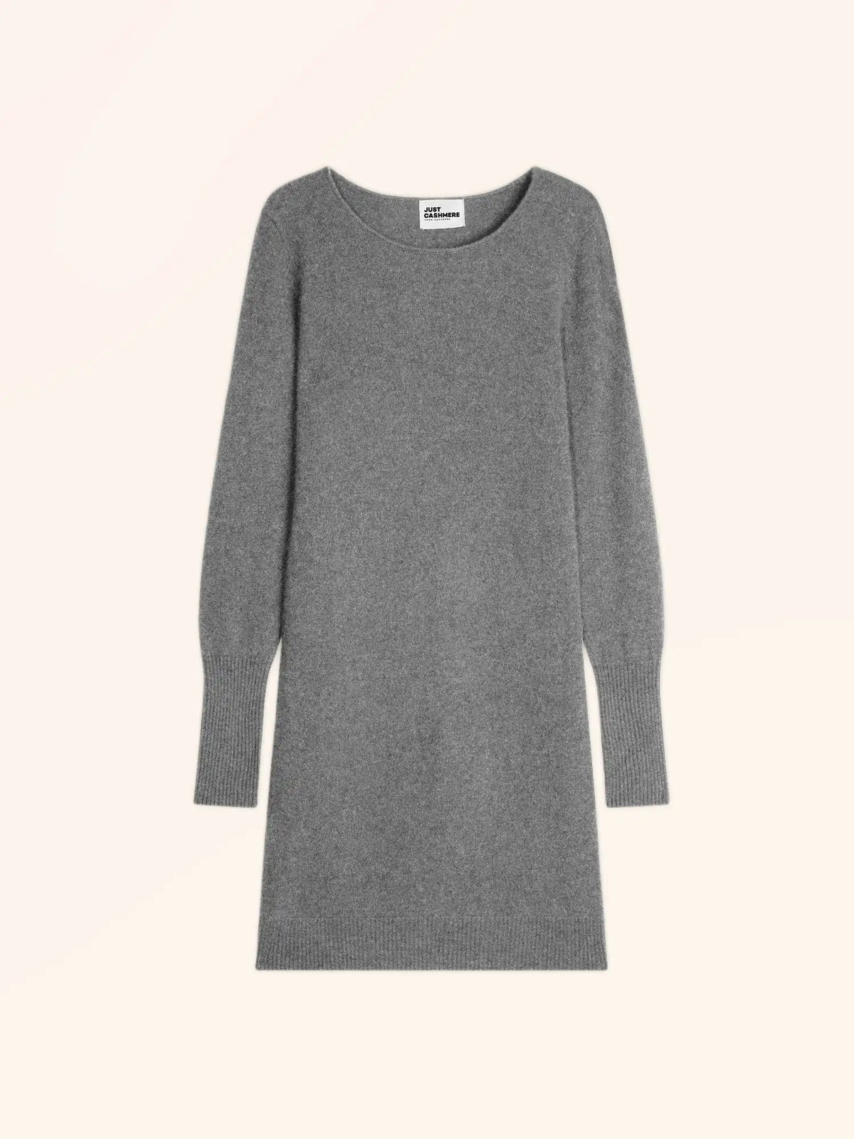 SUSAN Dress Crew Neck Heather Flannel