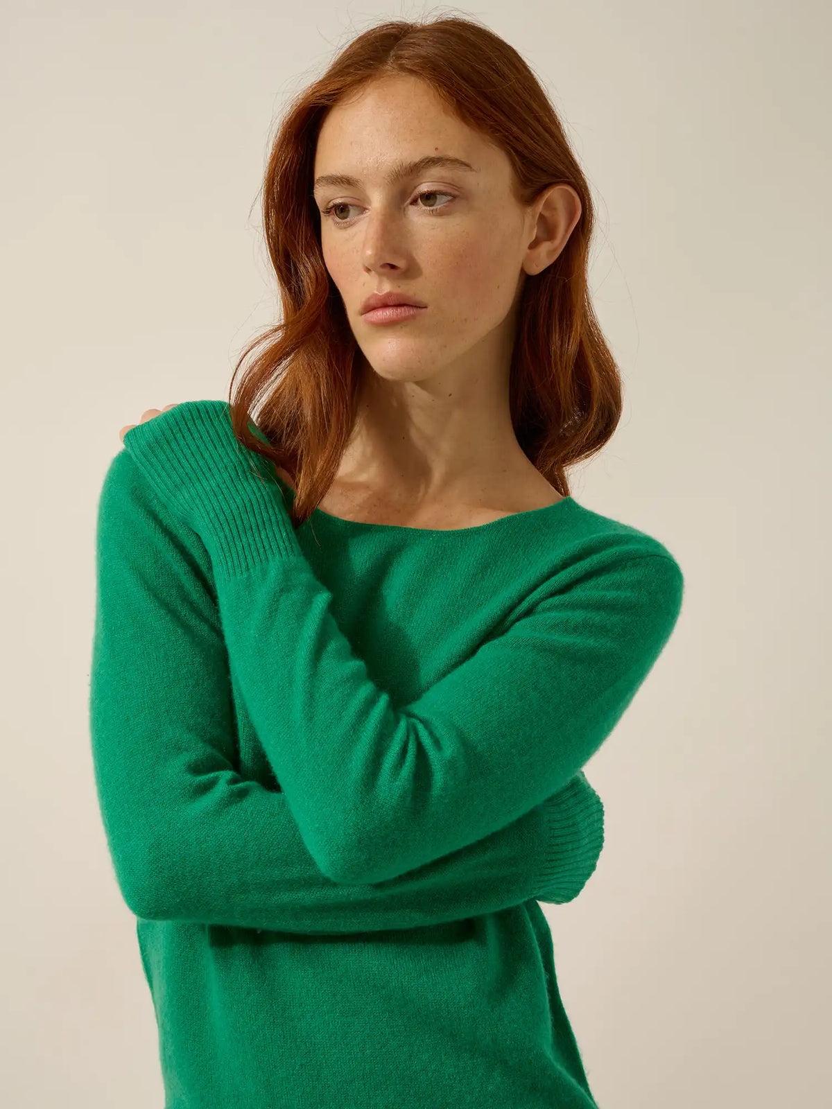 SUSAN Robe Col Rond Menthe
