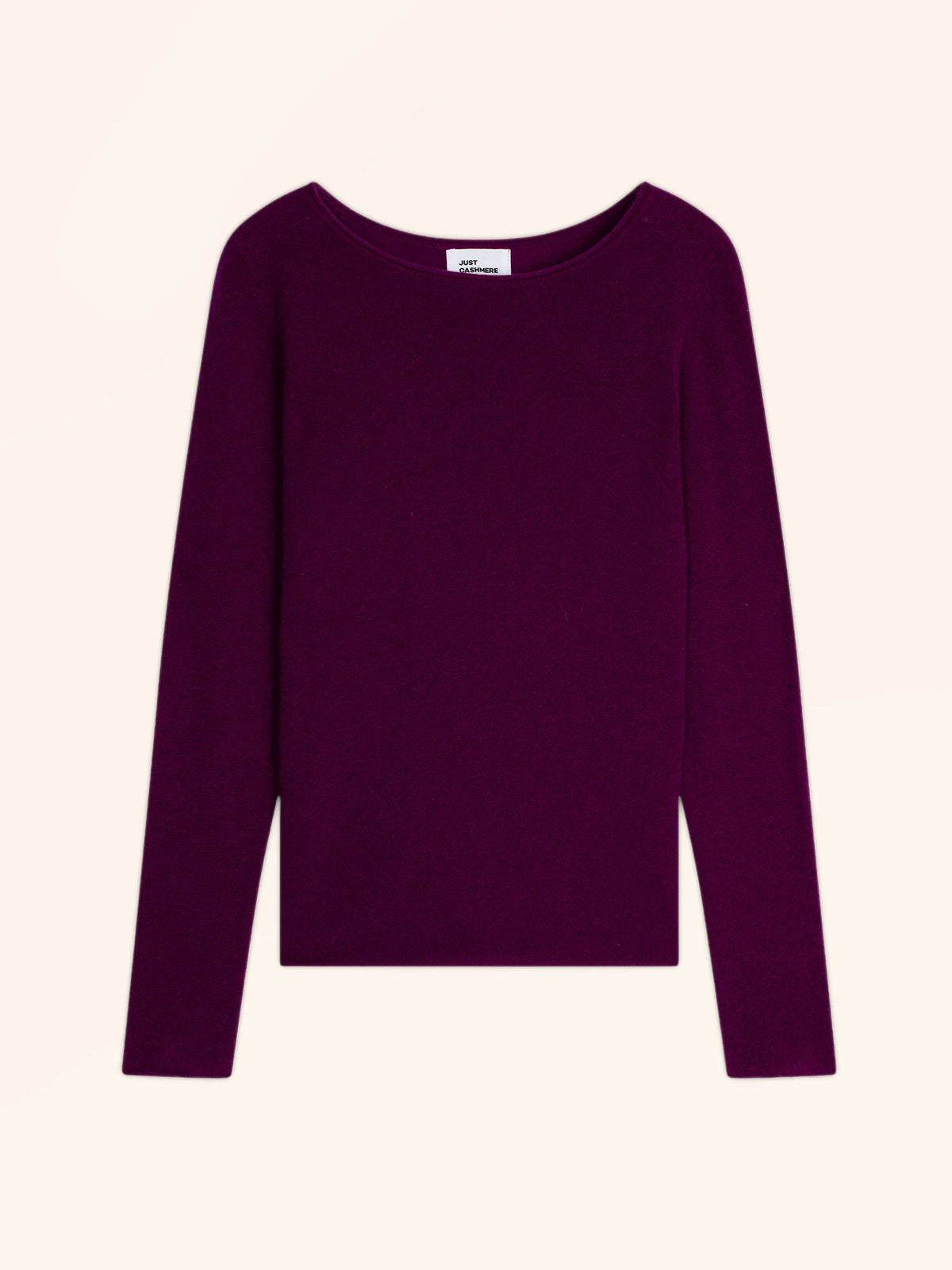 GRACE Pull Col Bateau Prune
