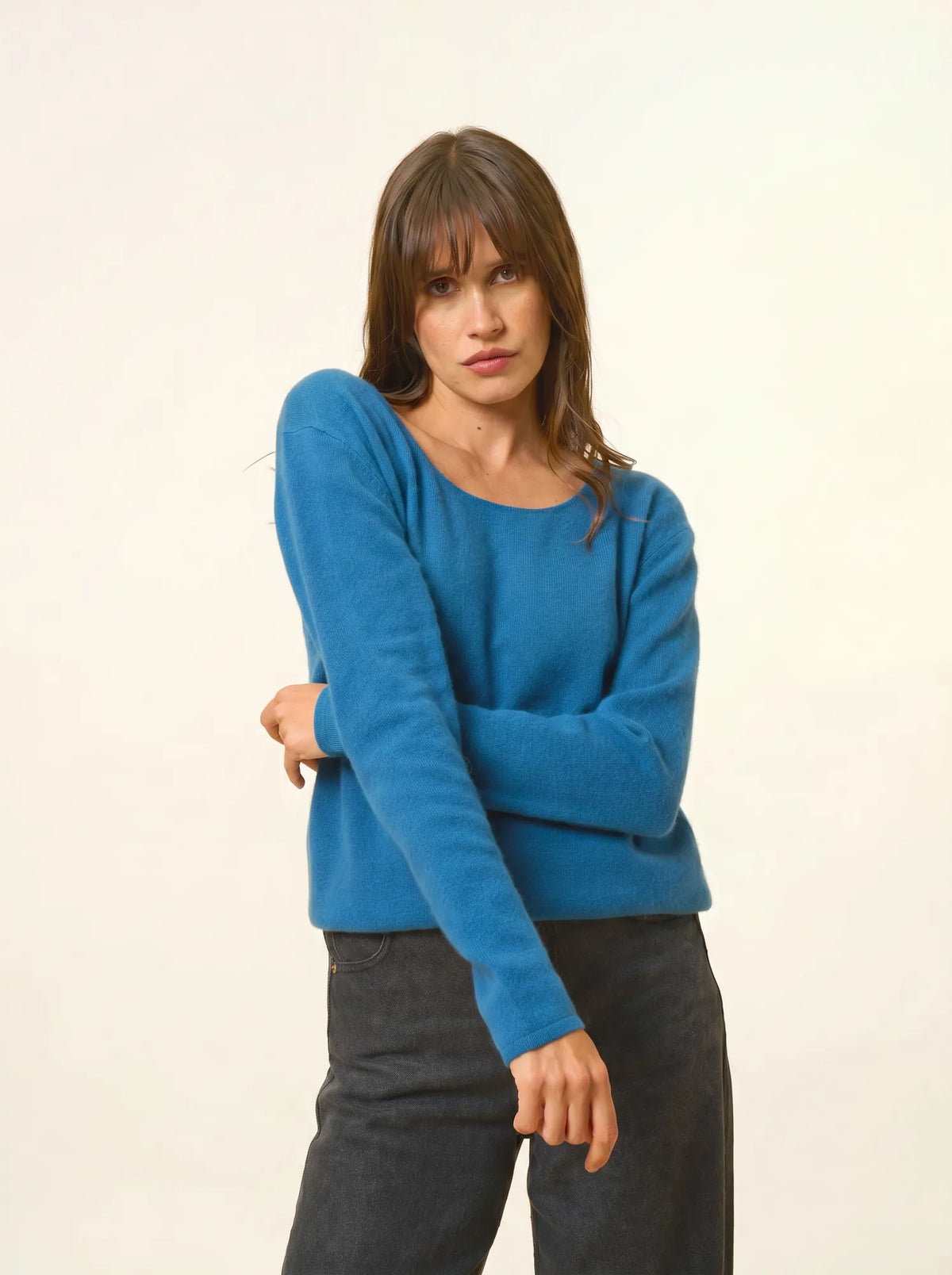 FIONA Pull Col Rond Paon