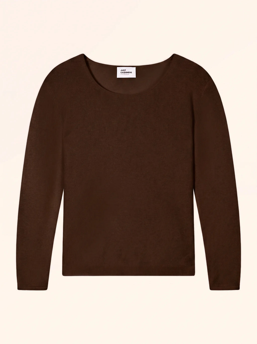 FIONA Pull Col Rond Café