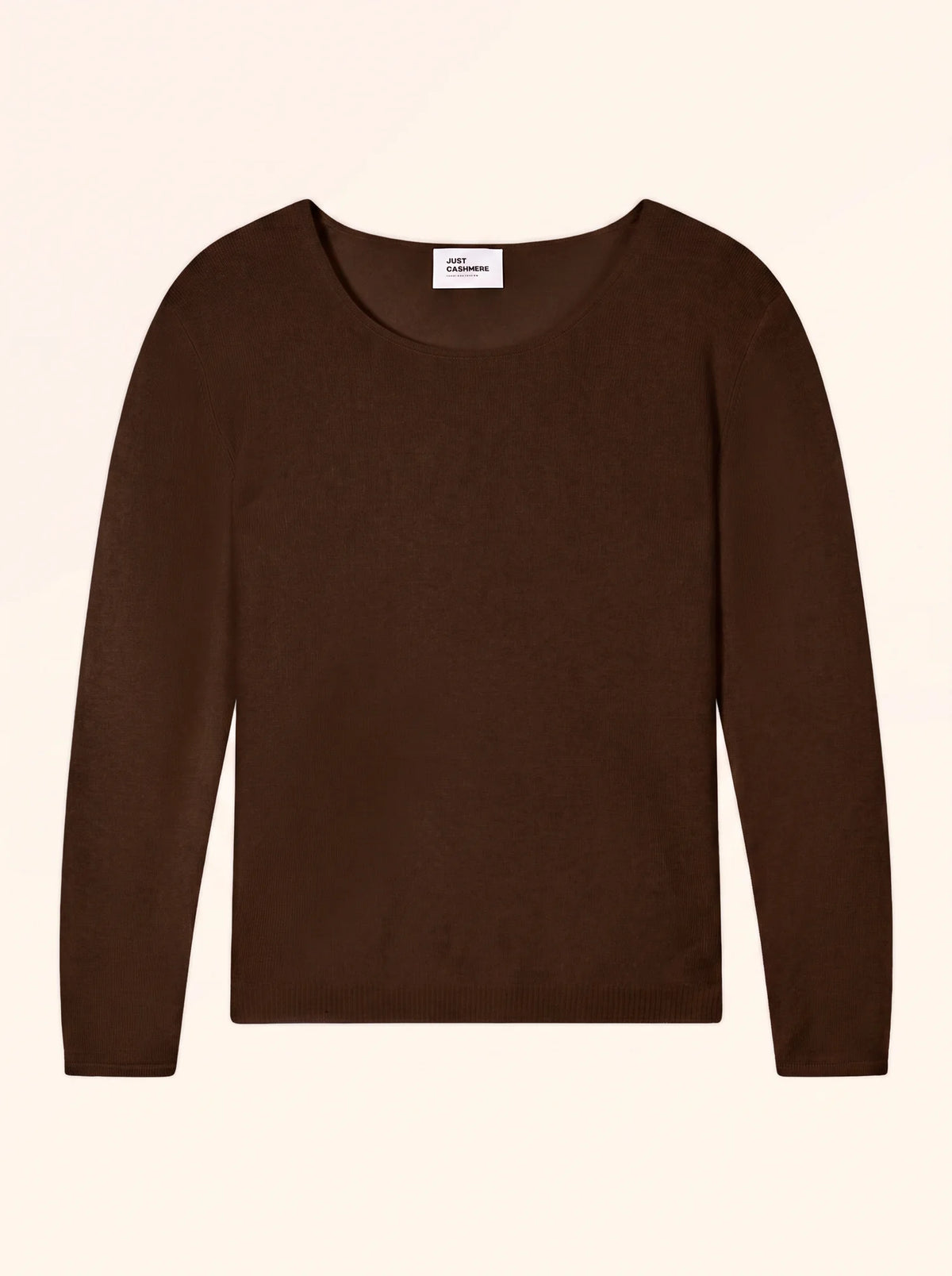 FIONA Pull Col Rond Café