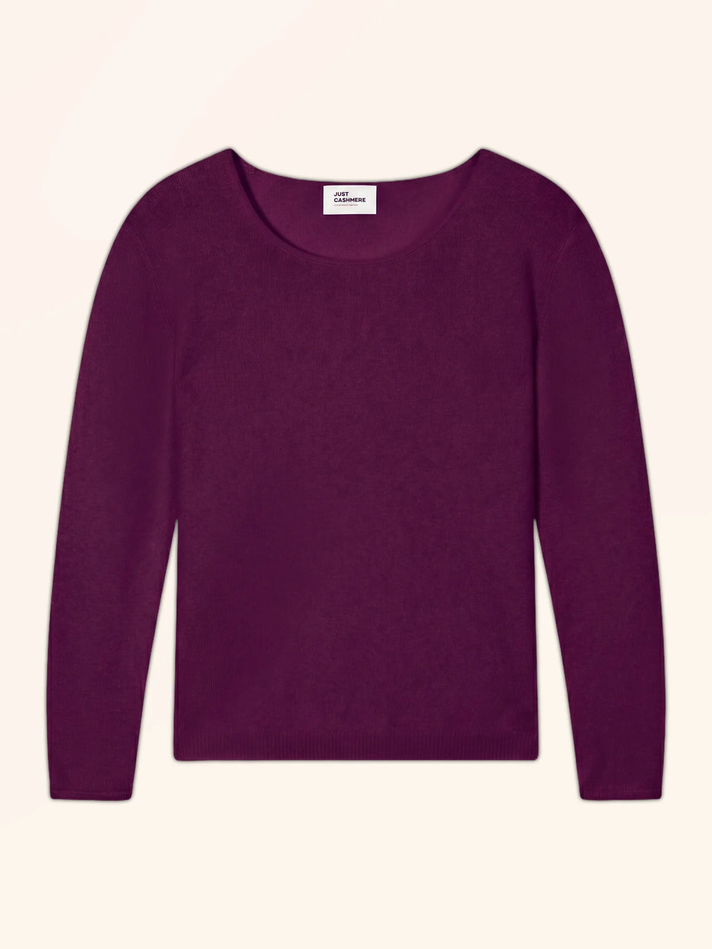 FIONA Sweater Crew Neck Plum