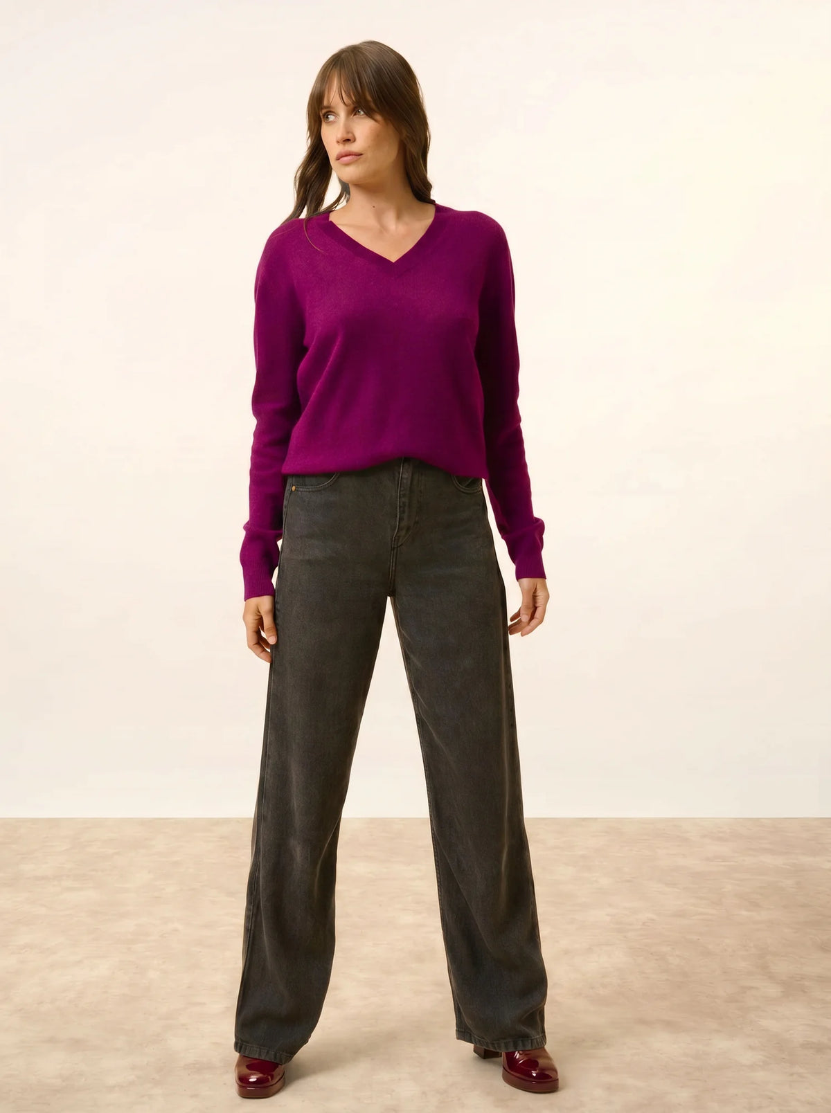 NORA Pull Col V Prune