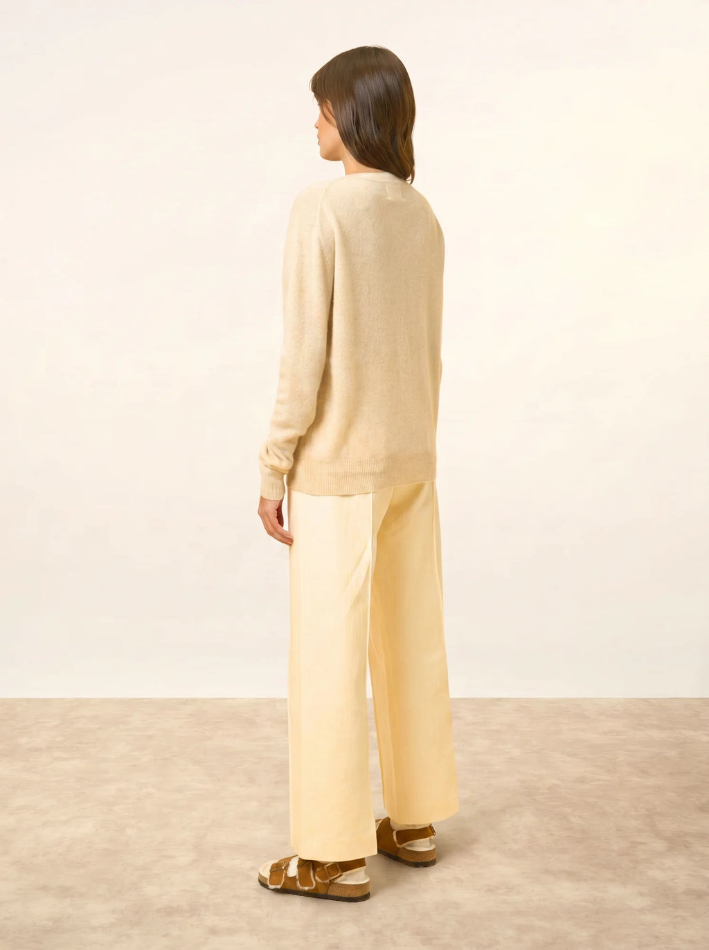 NORA Sweater V-Neck Oat