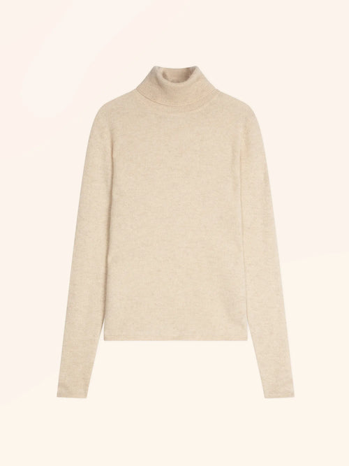 AVA Sweater Turtleneck Oat
