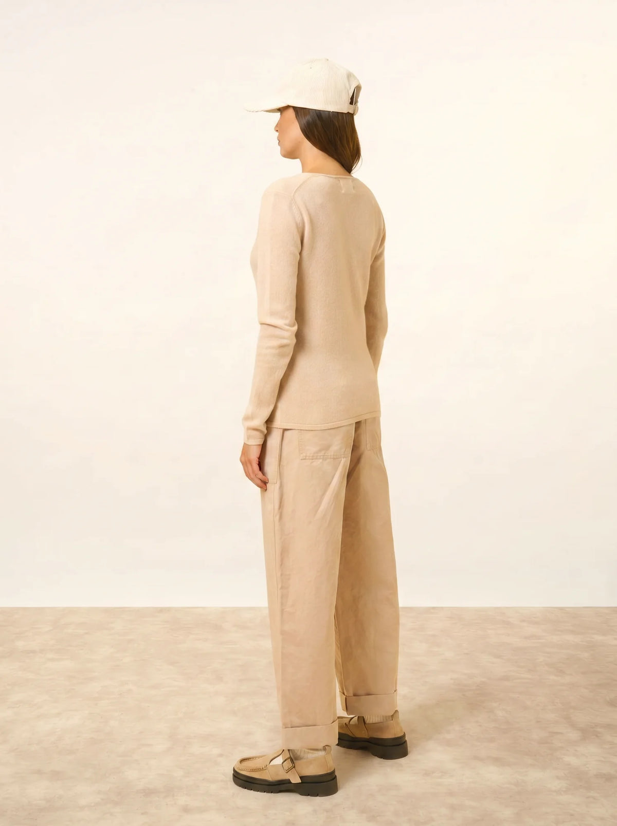 JOAN Pull Col V Nude