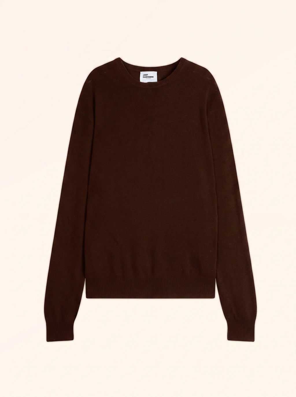 HOWARD Pull Col Rond Café