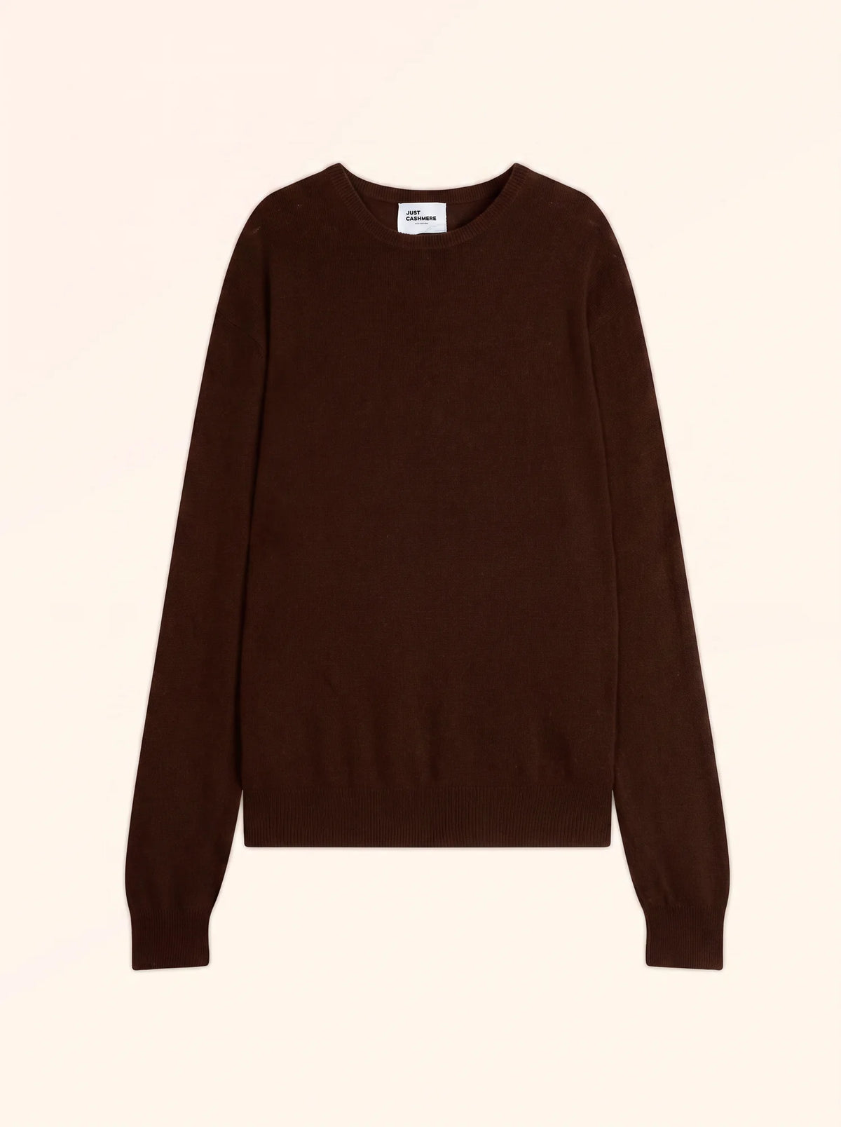 HOWARD Pull Col Rond Café