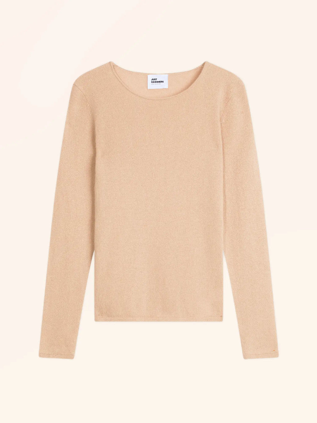 GRACE Pullover U-Boot-Ausschnitt Beige