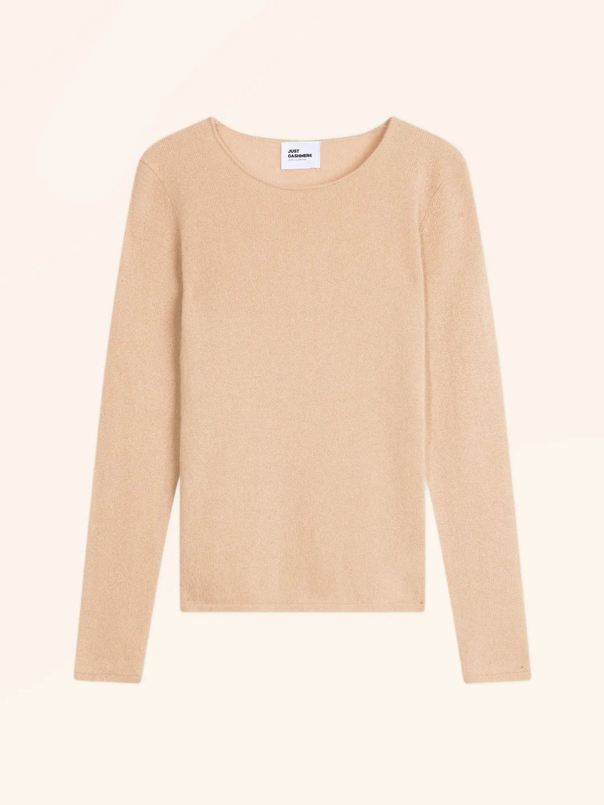 GRACE Pullover U-Boot-Ausschnitt Beige