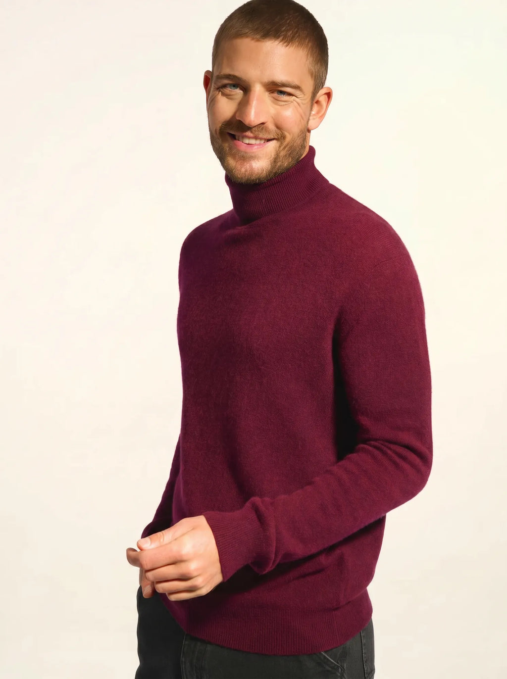 CONNOR Pull Col Roulé Mûre