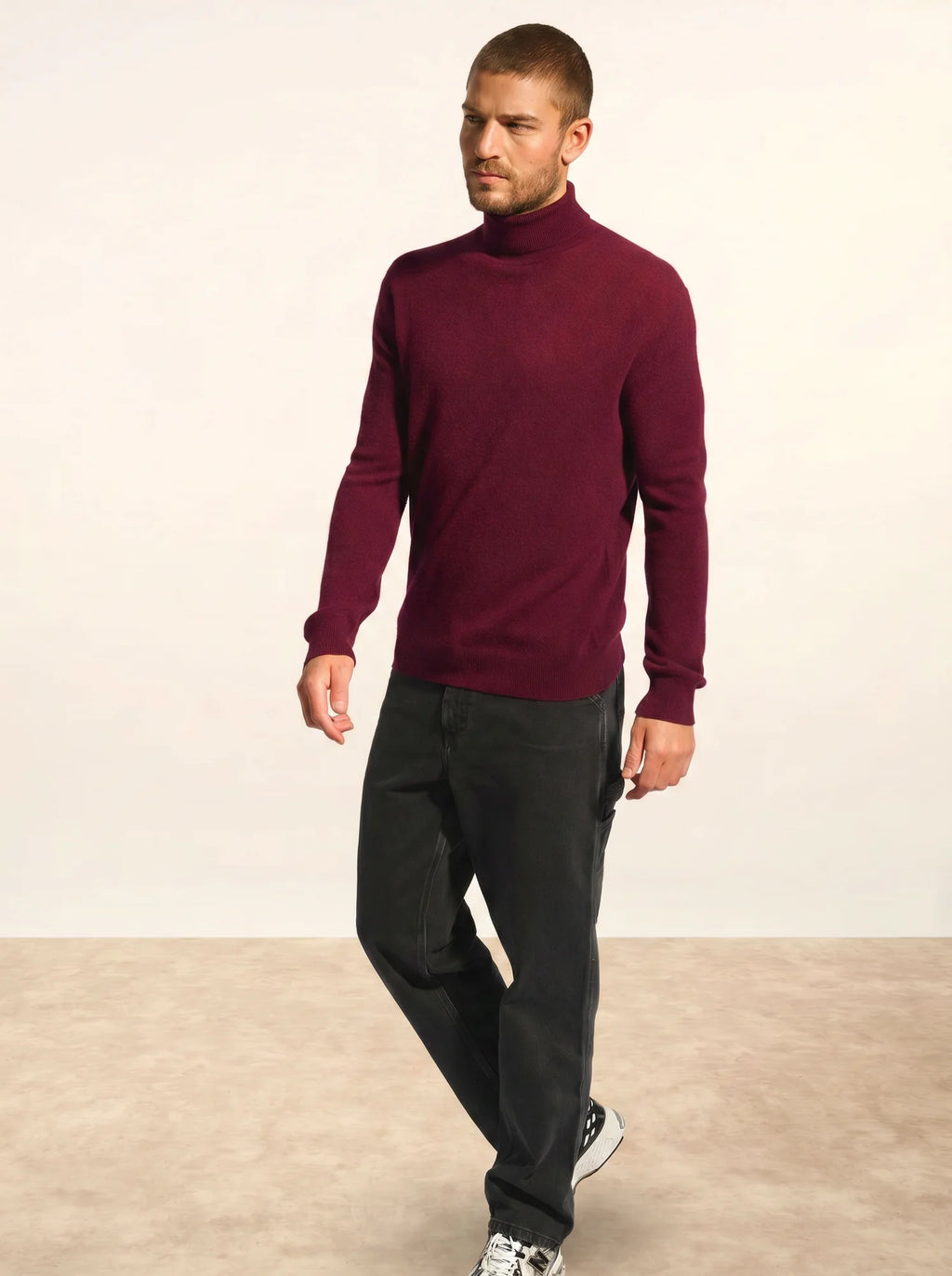 CONNOR Pull Col Roulé Mûre