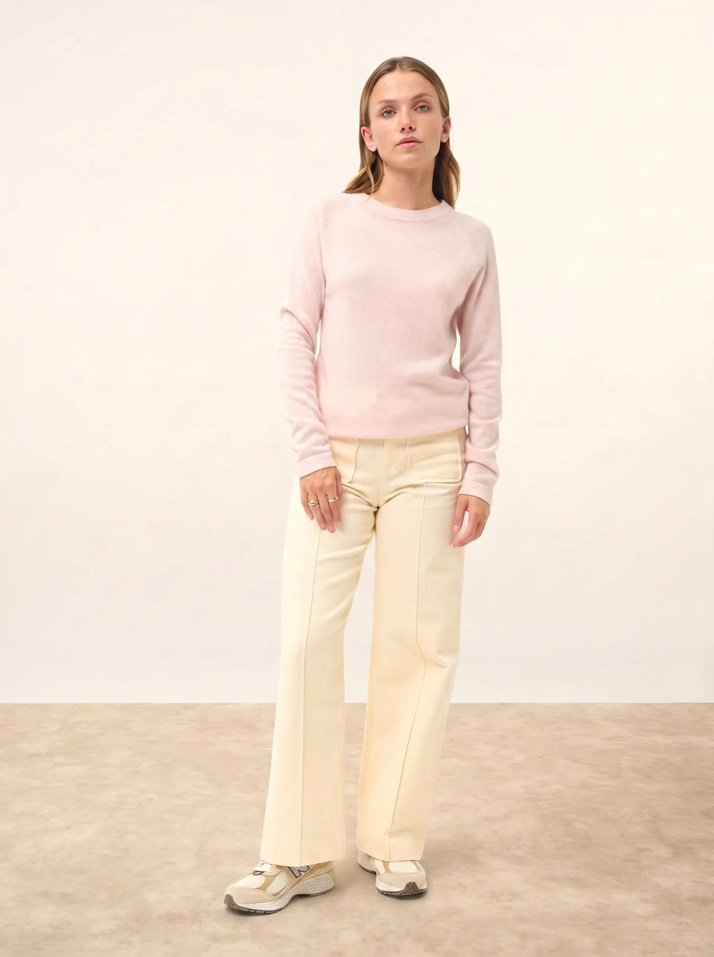 JANE Pull Col Rond Poudre