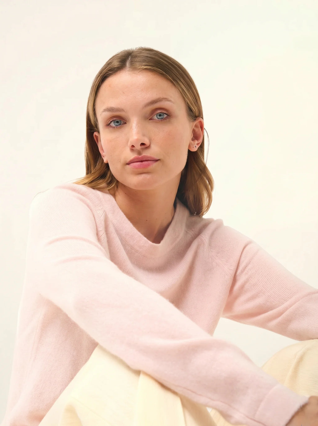JANE Pull Col Rond Poudre