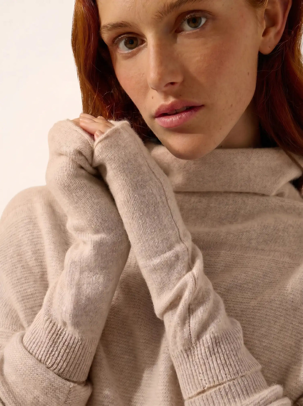 ZOE Mitaines Beige
