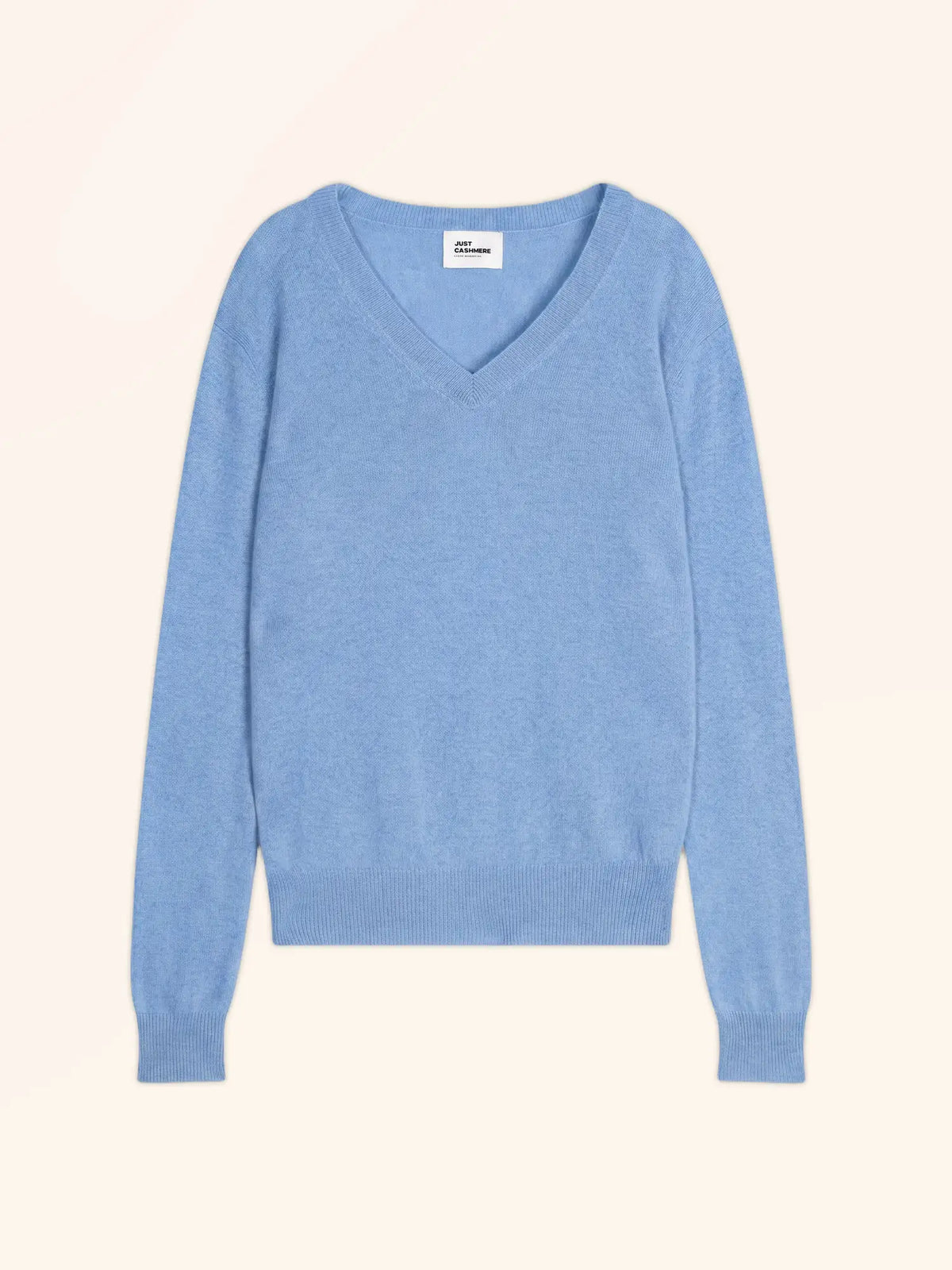 NORA Pull Col V Bleu Bébé