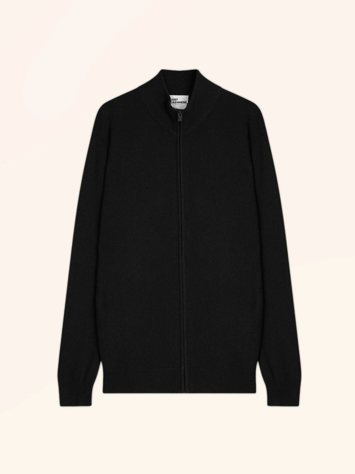 ALAN Gilet Zippé Col Montant Noir